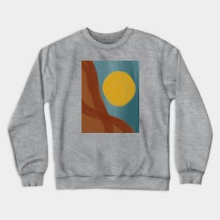 Sunset Abstract Crewneck Sweatshirt